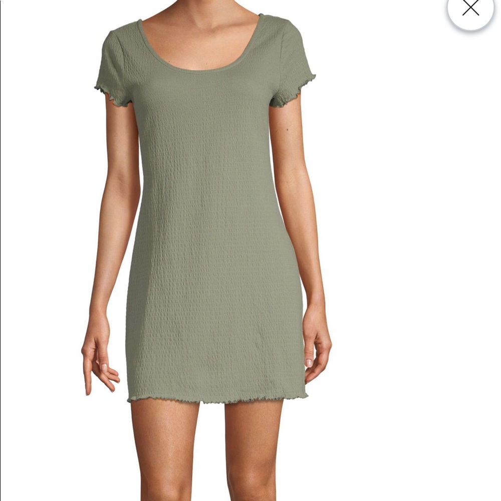 Sage green xxl shirt dress